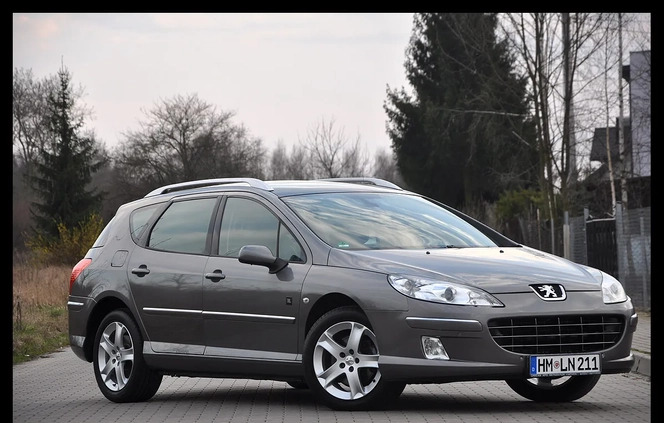 Peugeot 407 cena 18900 przebieg: 155600, rok produkcji 2009 z Siedlce małe 497